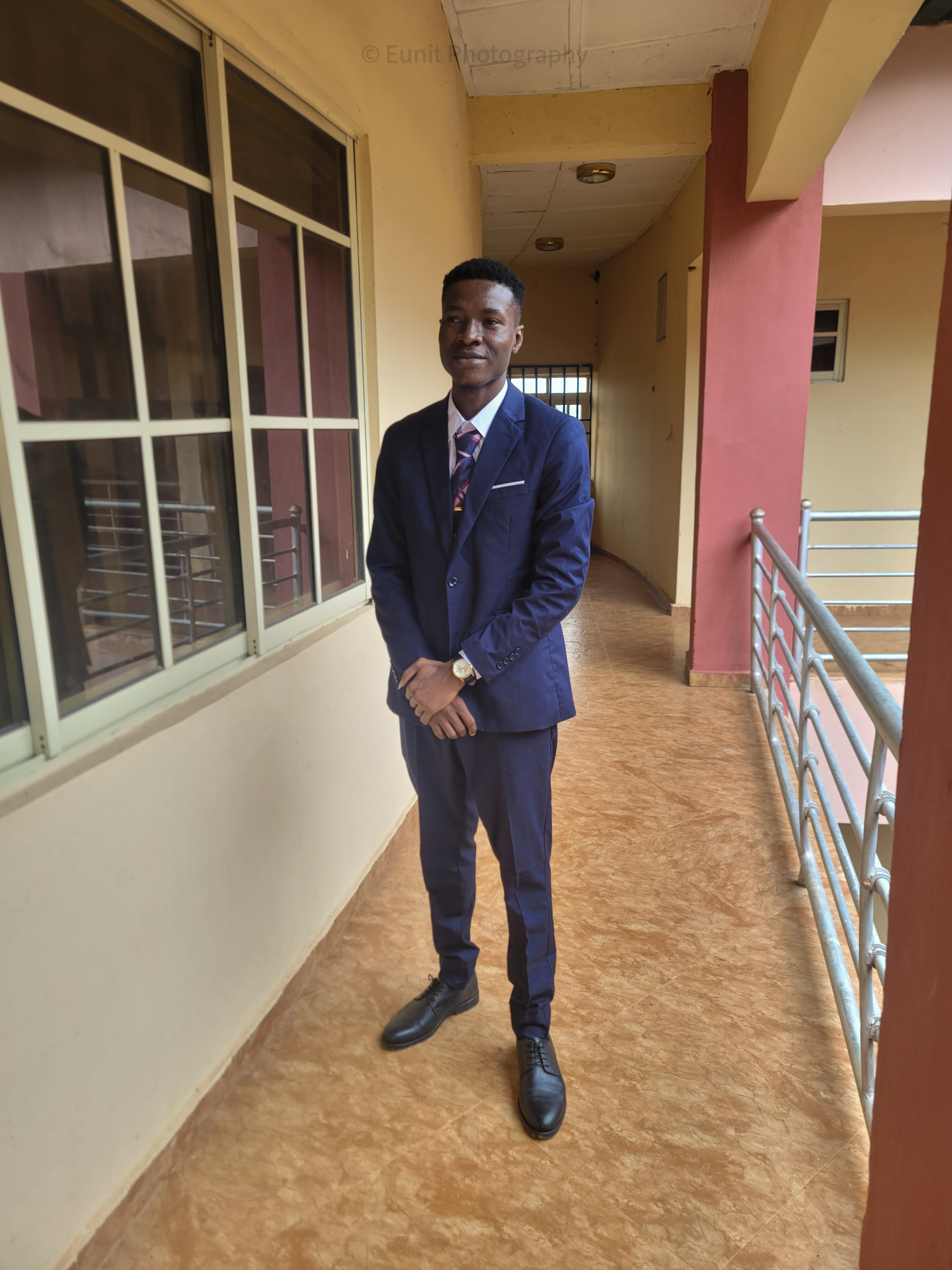 Emmanuel Uchenna after defense - Tired face